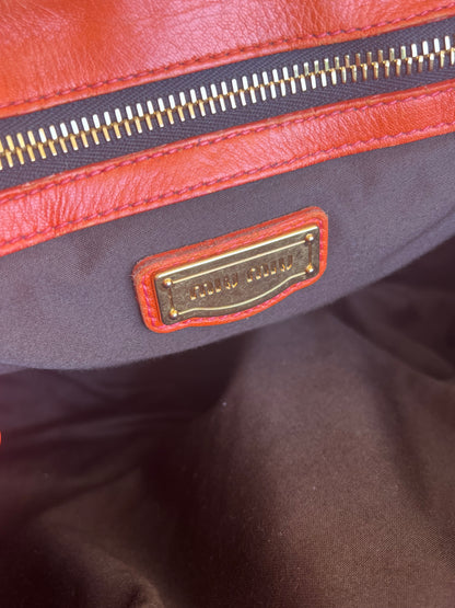Miu Miu Matelassé Coffer Bag