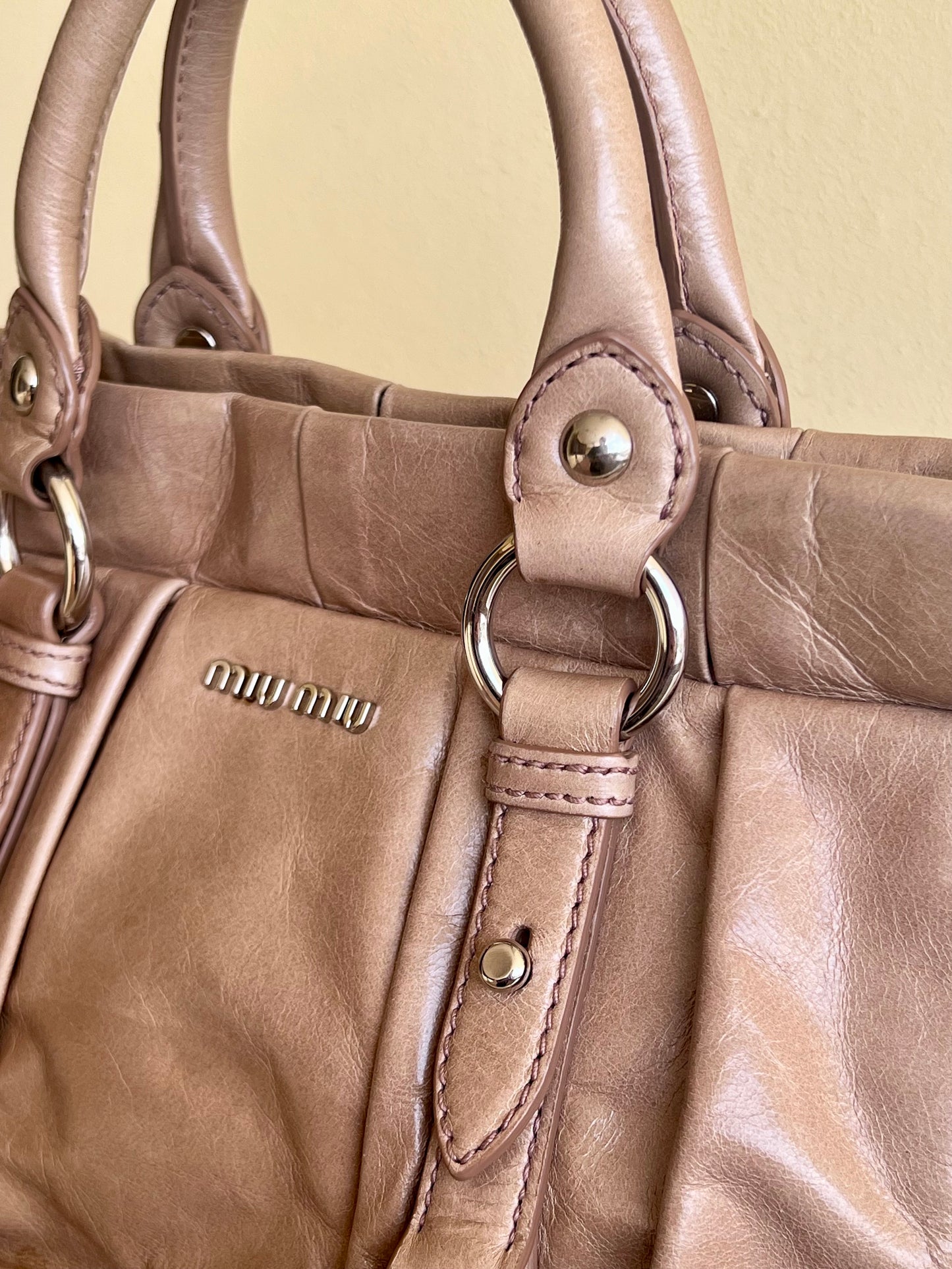 Miu Miu vitello Lux