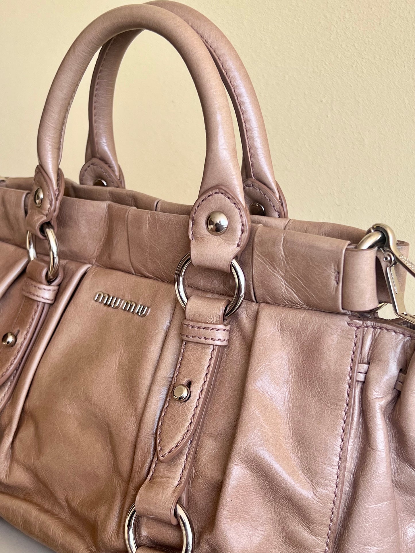 Miu Miu vitello Lux