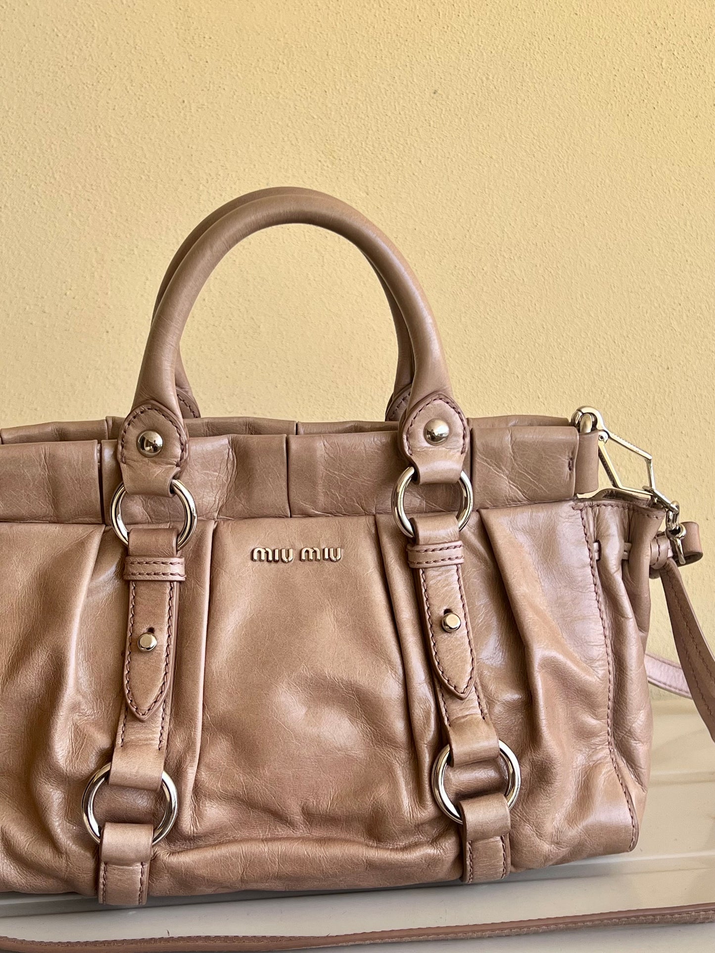Miu Miu vitello Lux