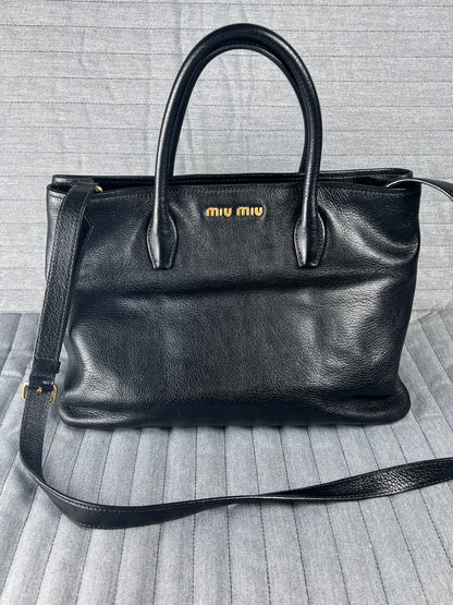 Miu Miu Tote Black