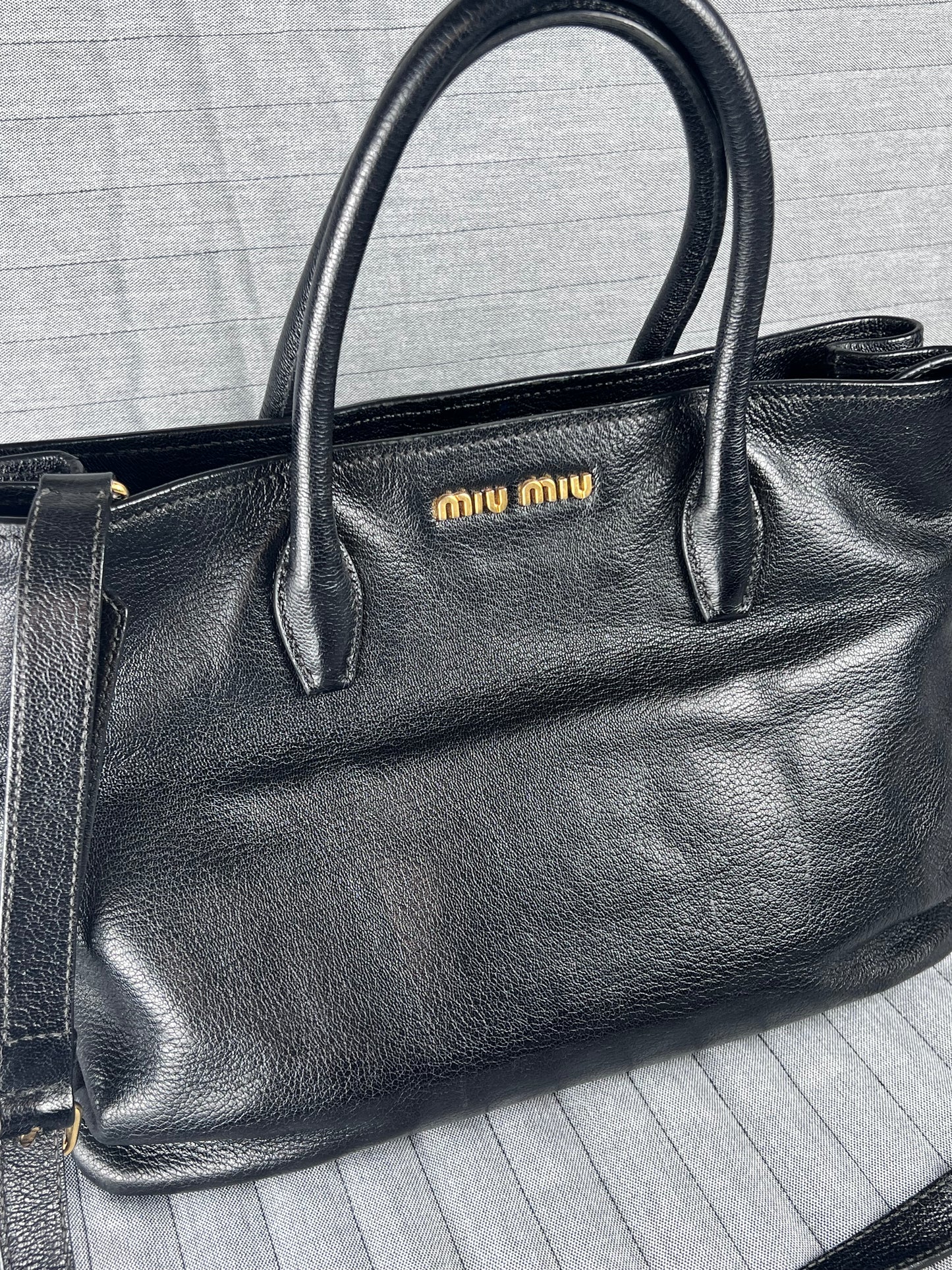 Miu Miu Tote Black