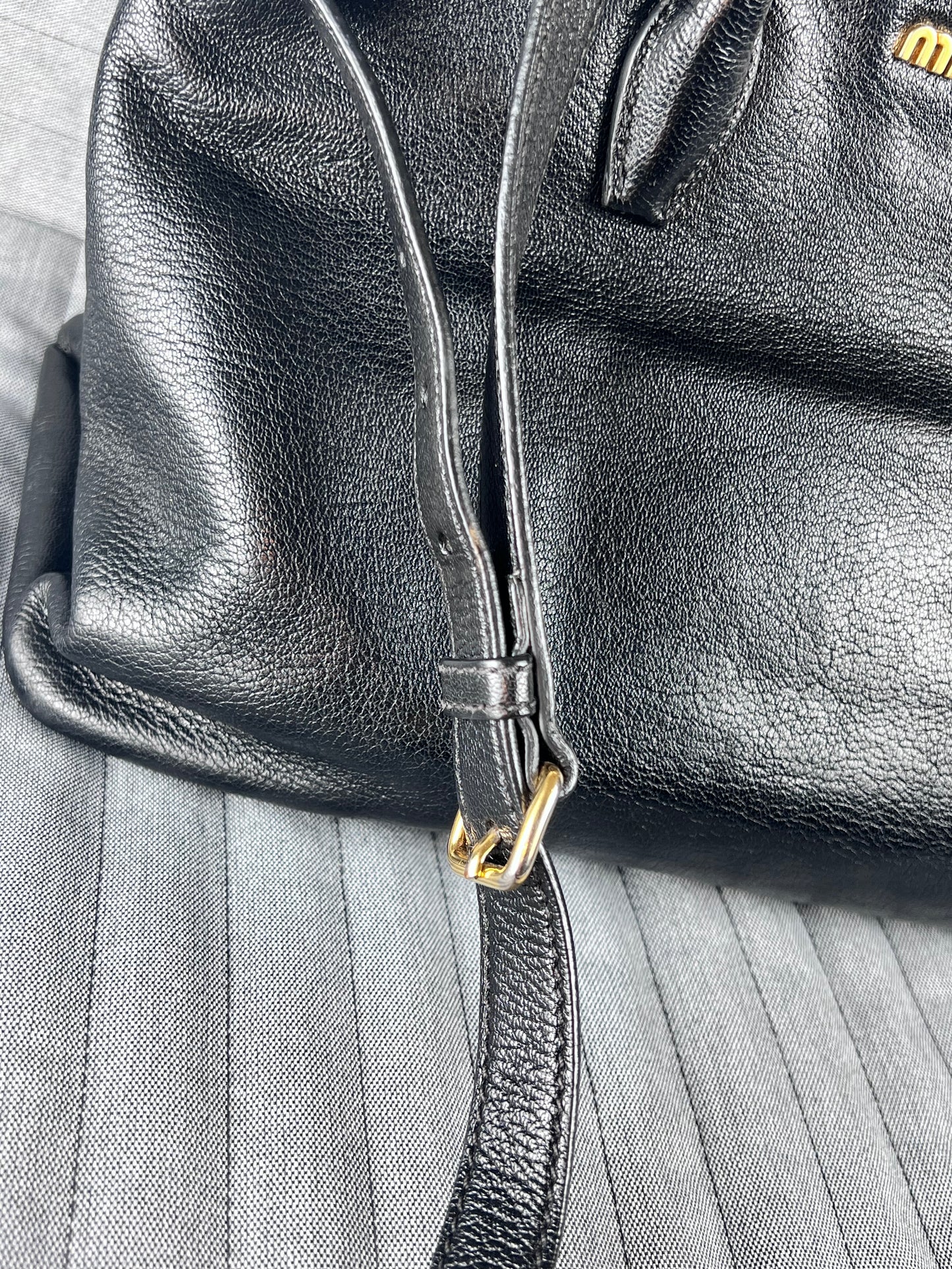 Miu Miu Tote Black