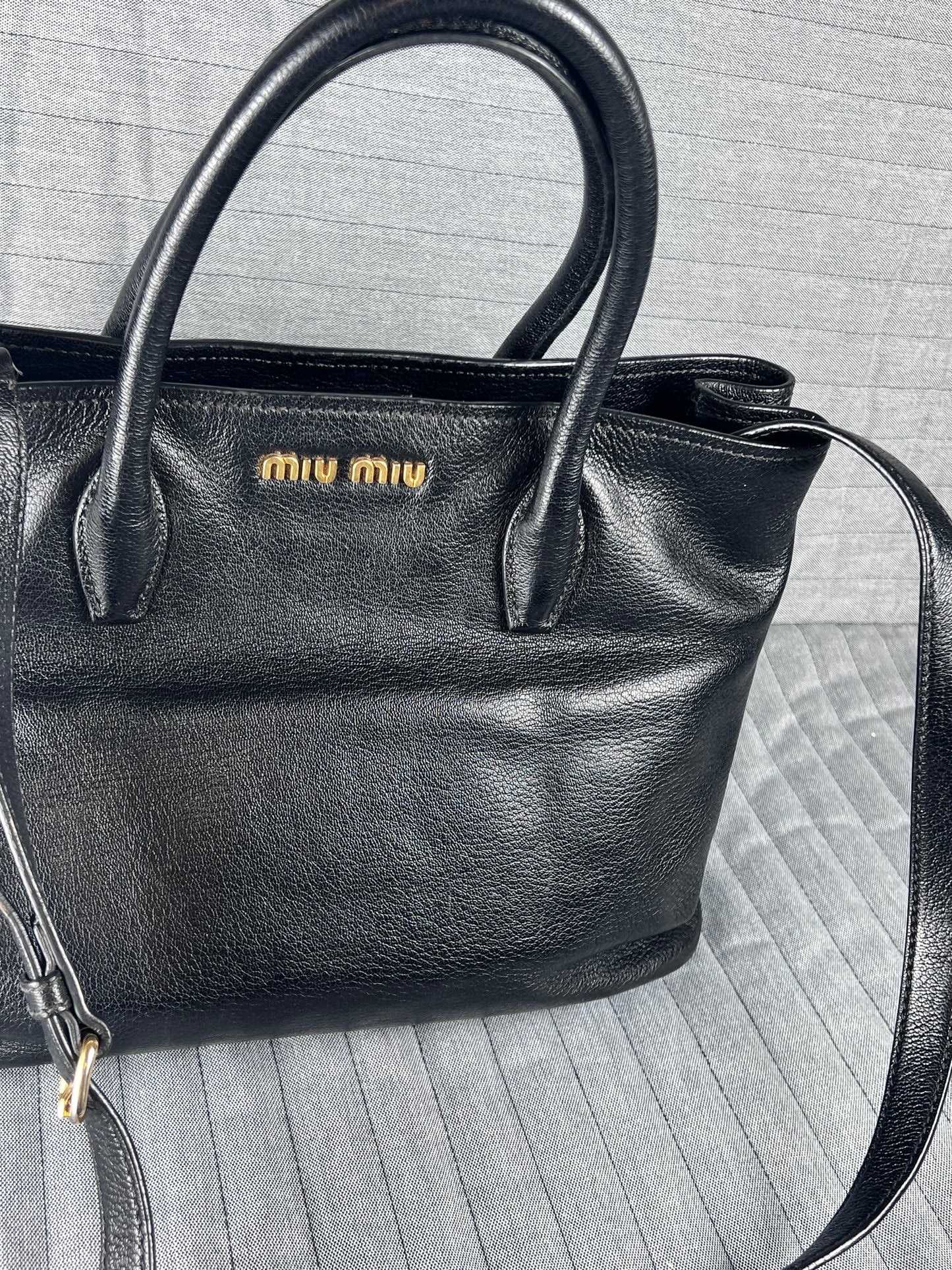 Miu Miu Tote Black