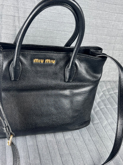Miu Miu Tote Black