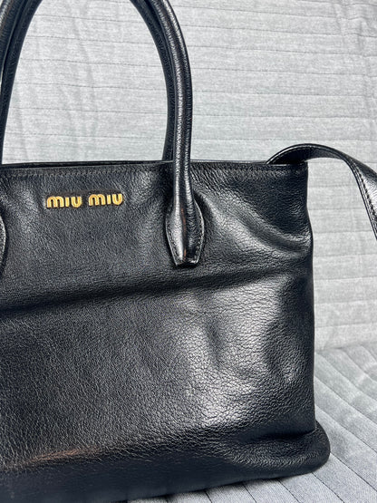 Miu Miu Tote Black