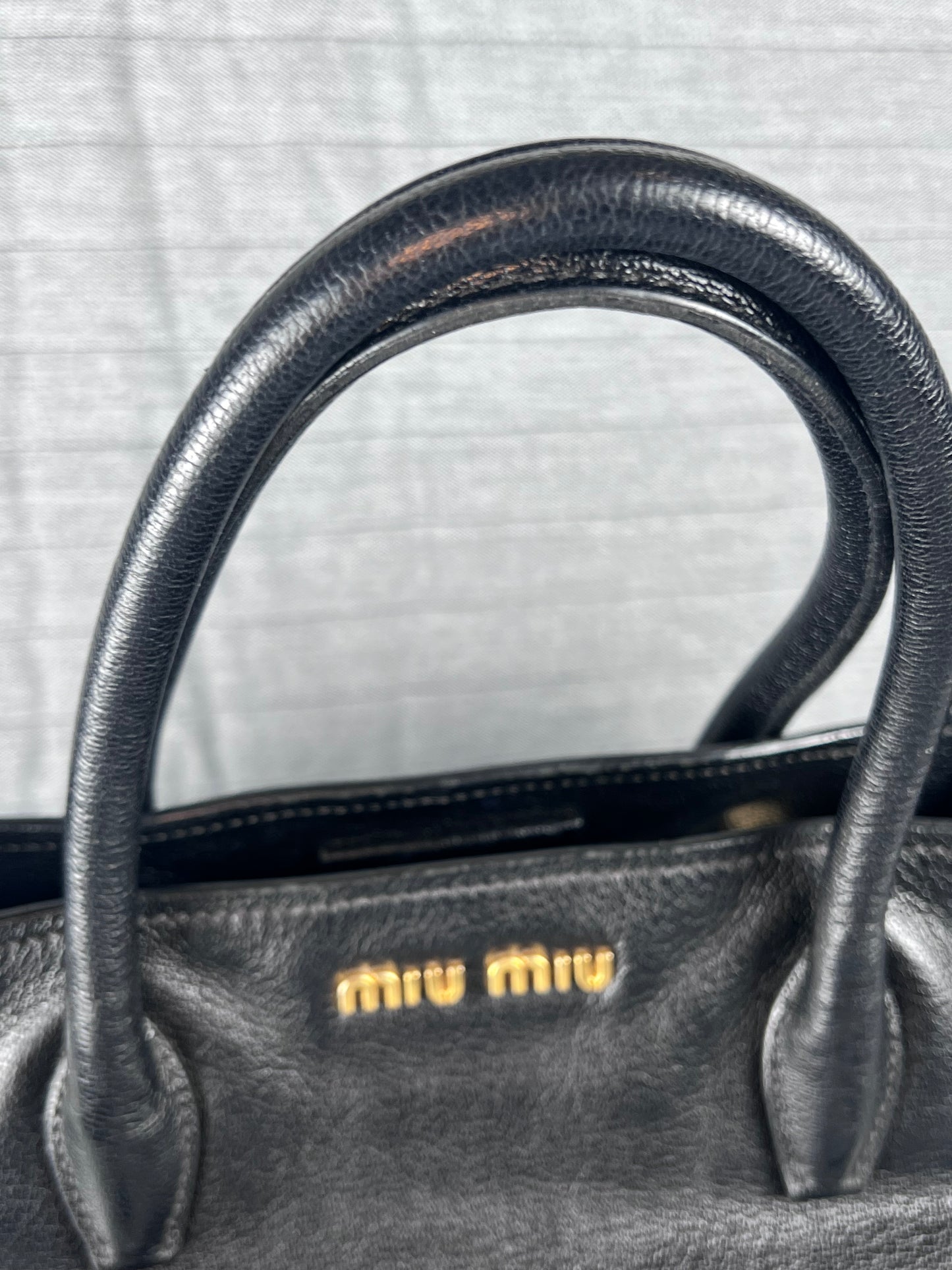Miu Miu Tote Black