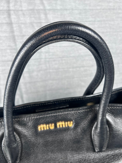 Miu Miu Tote Black