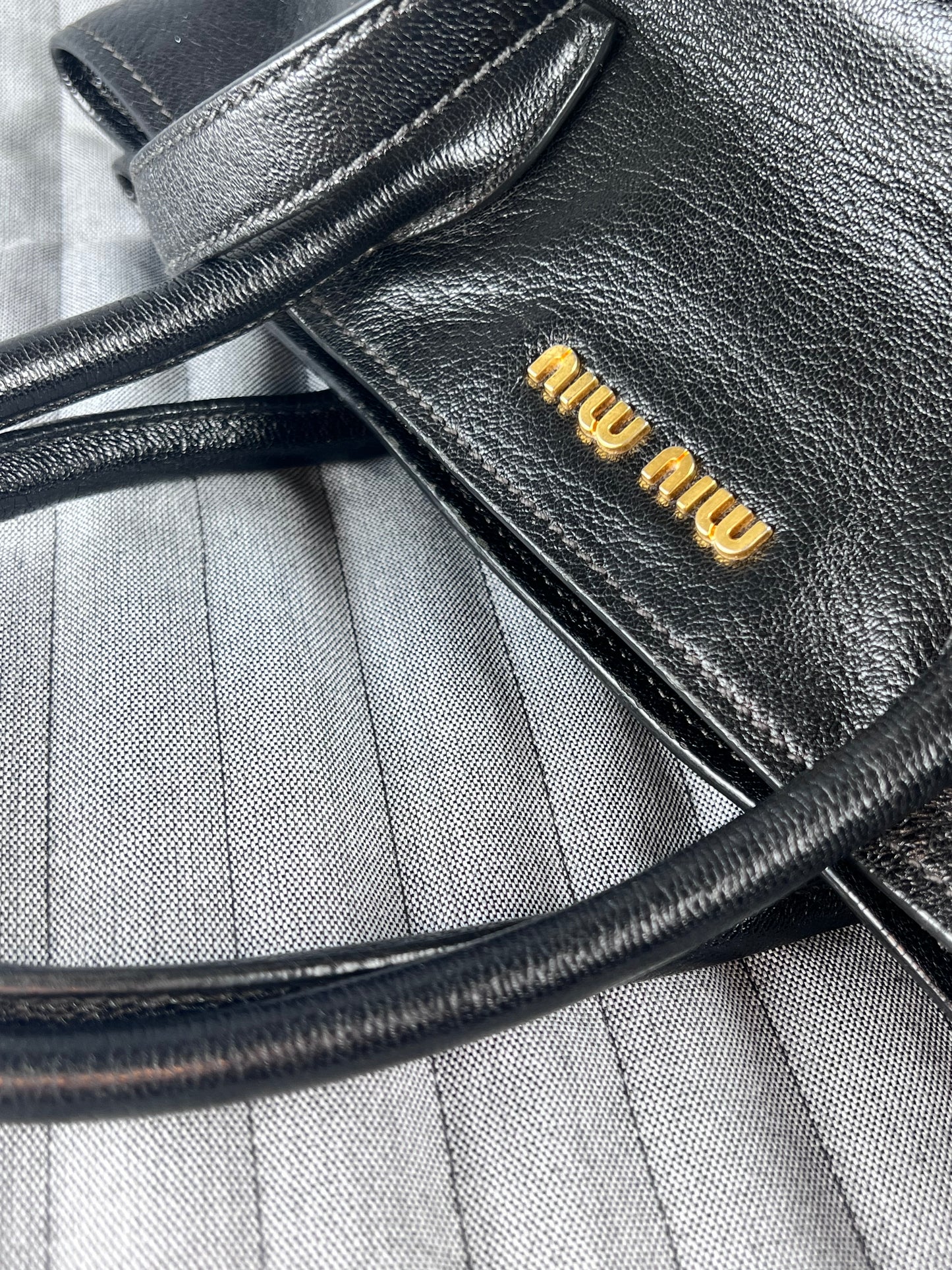 Miu Miu Tote Black
