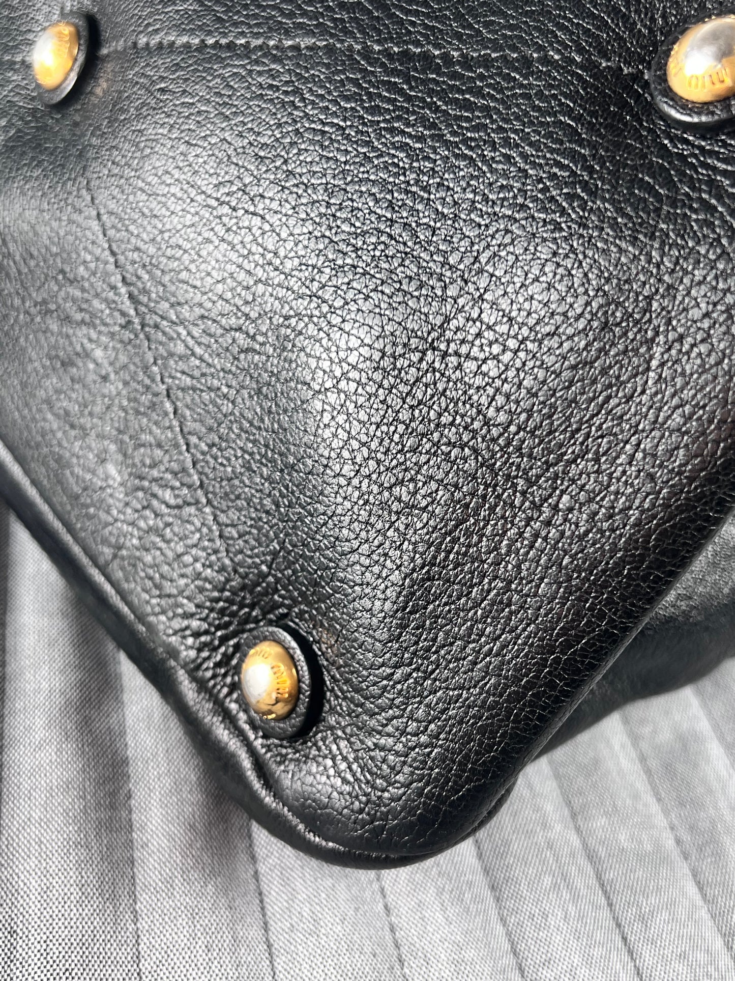Miu Miu Tote Black