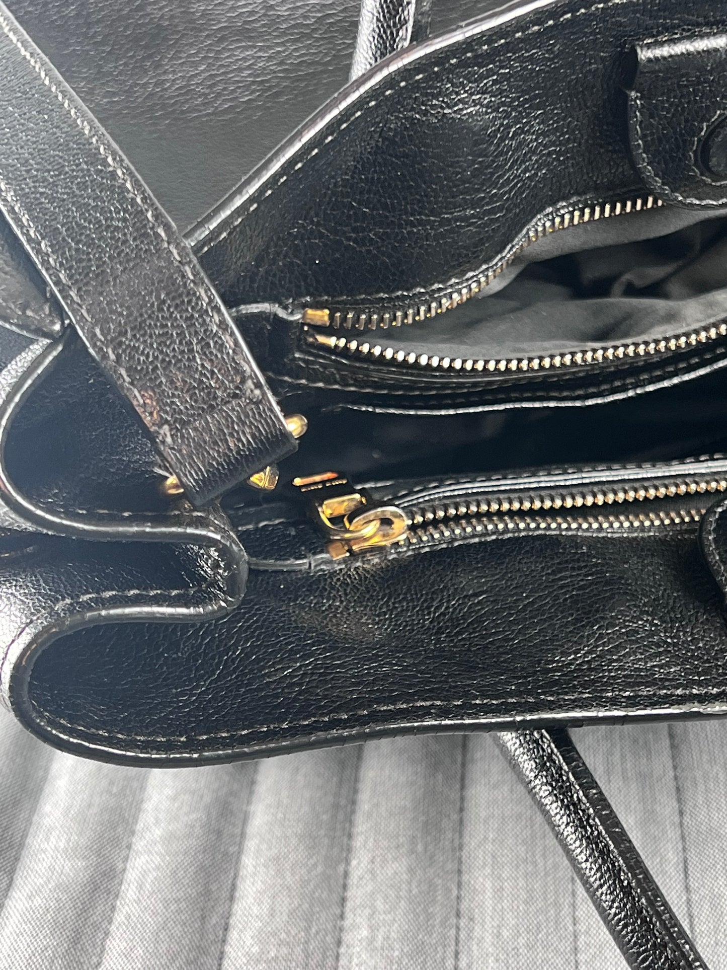 Miu Miu Tote Black