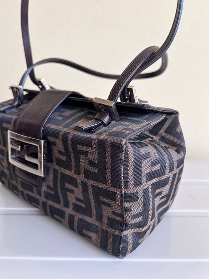 Bauletto Fendi Zucca print