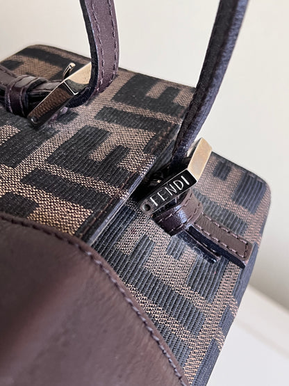 Bauletto Fendi Zucca print