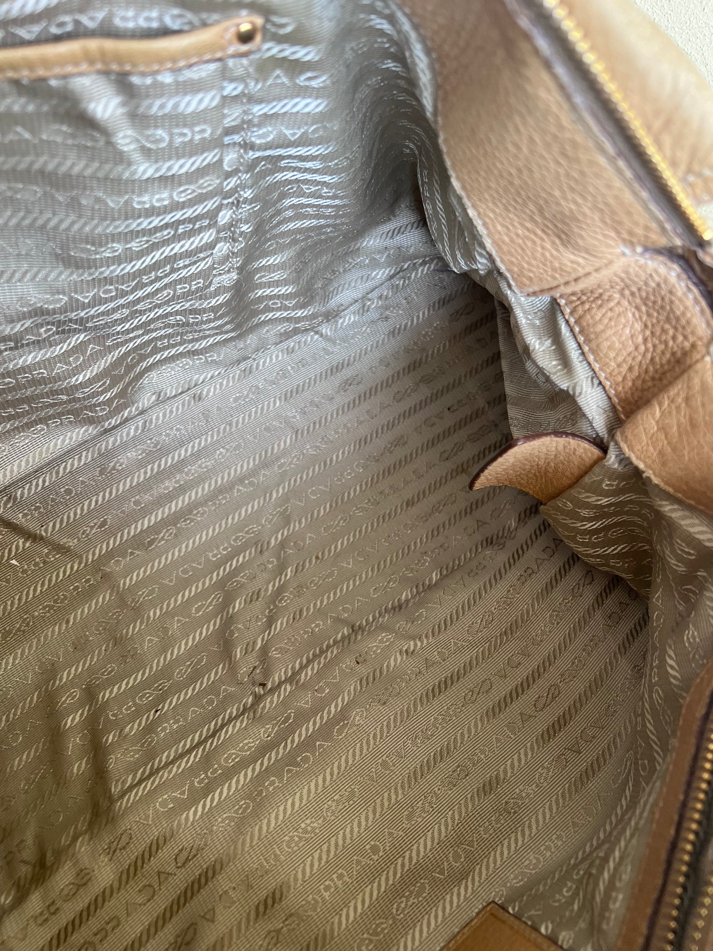 Prada Tote Beige