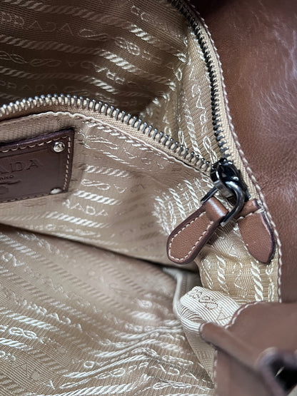 Prada Frange marrone