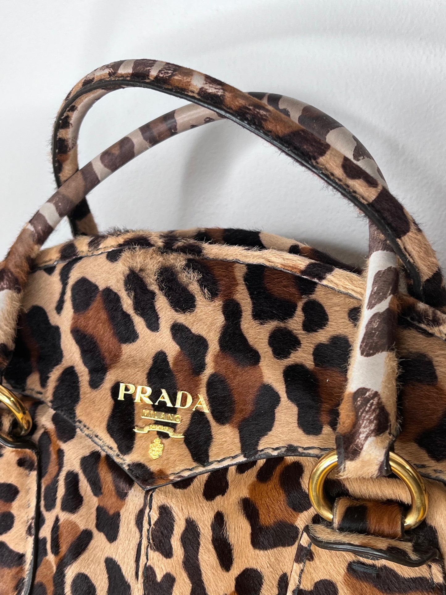 Prada tote animalier