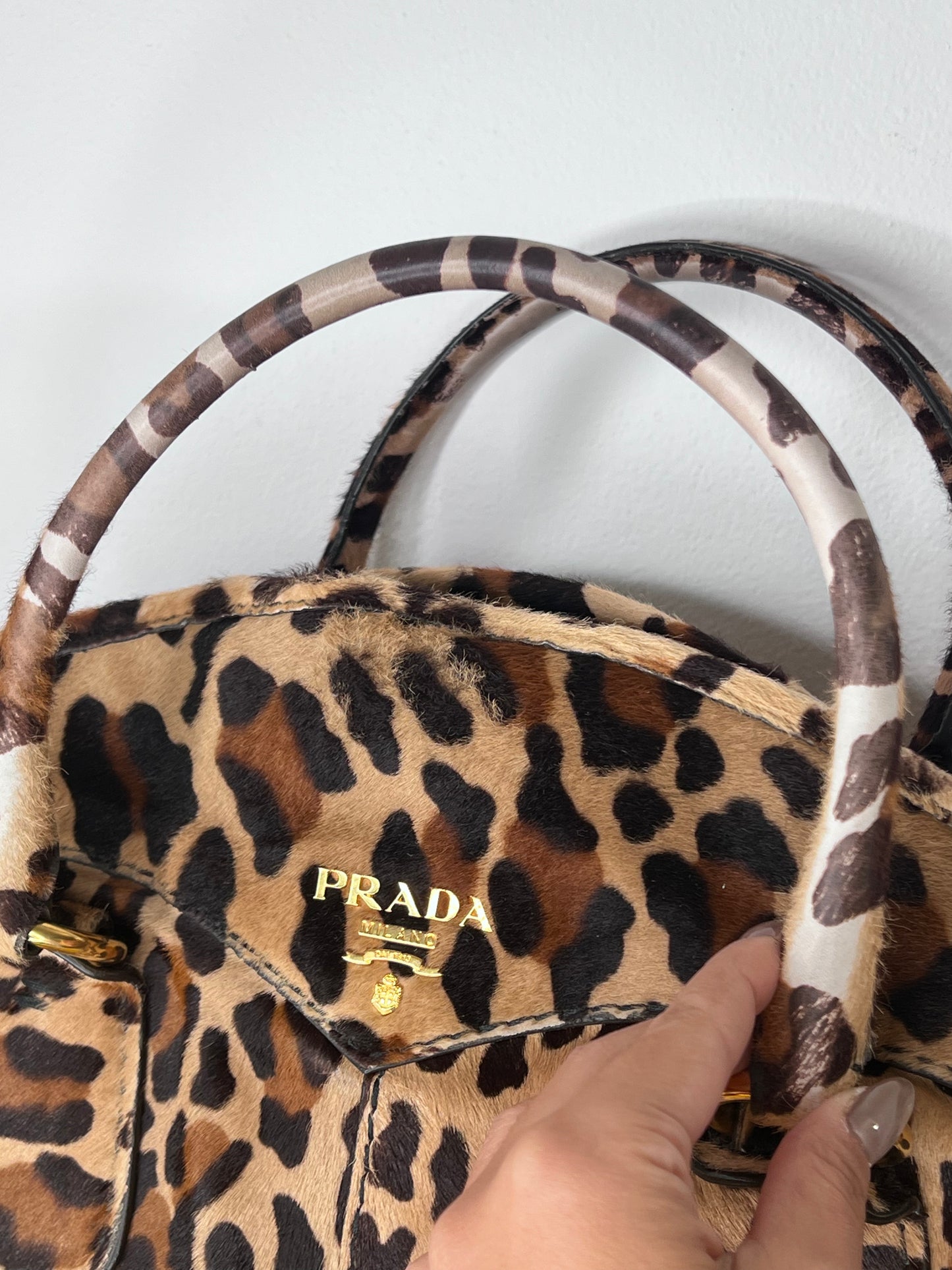 Prada tote animalier