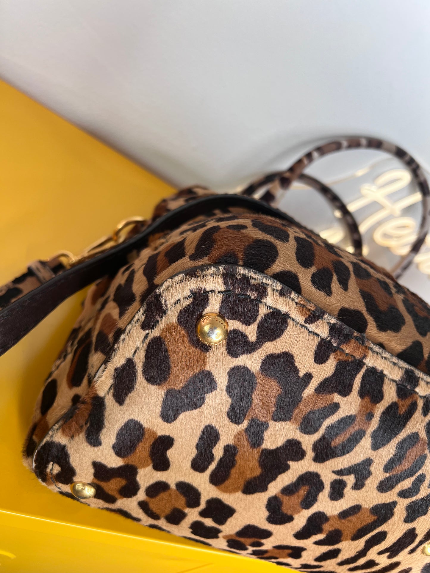 Prada tote animalier