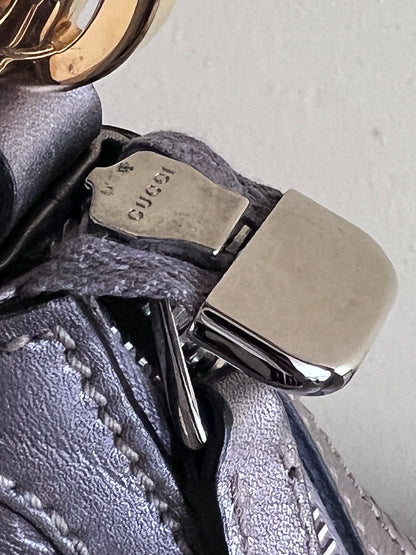Gucci Hobo metalic leather