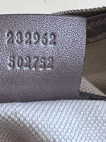 Gucci Hobo metalic leather