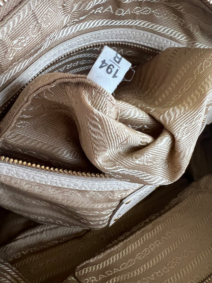 Prada Logo jaquard Beige