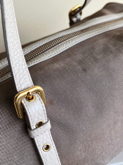 Prada Logo jaquard Beige