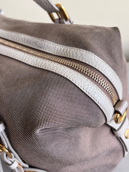 Prada Logo jaquard Beige