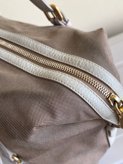 Prada Logo jaquard Beige