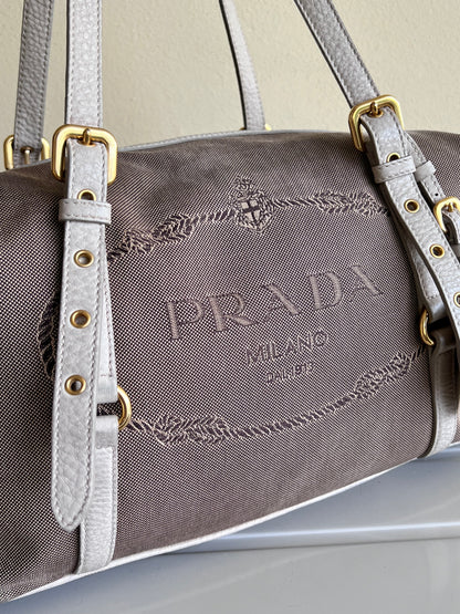 Prada Logo jaquard Beige