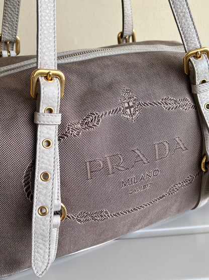 Prada Logo jaquard Beige