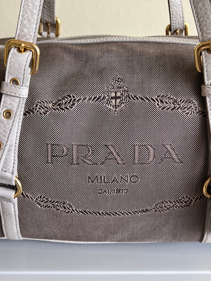 Prada Logo jaquard Beige