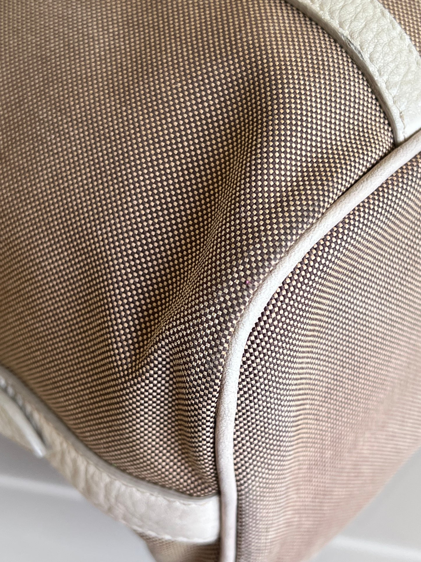 Prada Logo jaquard Beige