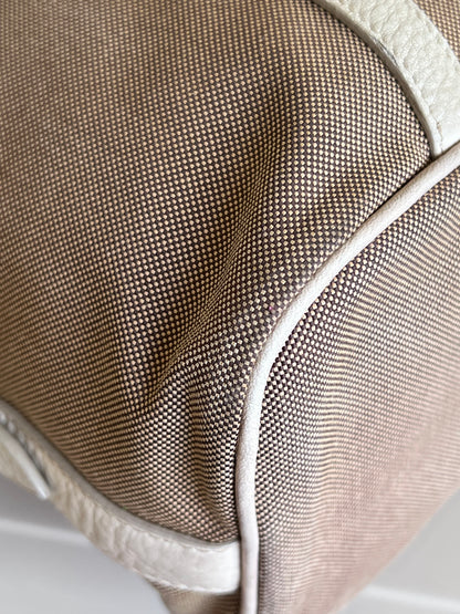 Prada Logo jaquard Beige