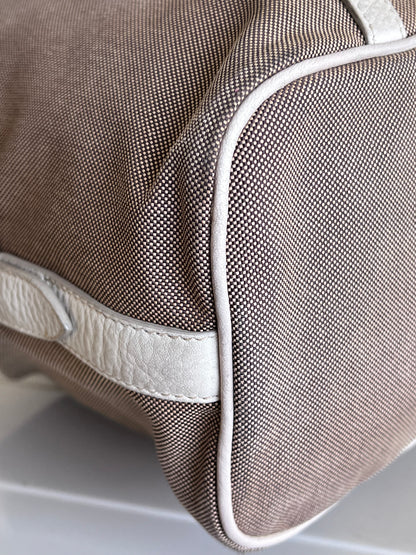 Prada Logo jaquard Beige