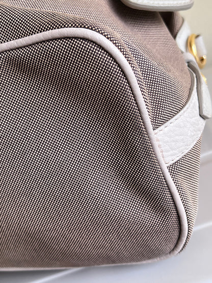 Prada Logo jaquard Beige