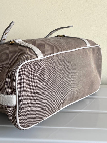 Prada Logo jaquard Beige
