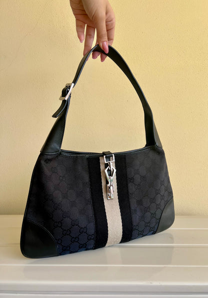 Gucci borsa a tracolla Jackie in tela GG Sherry Line