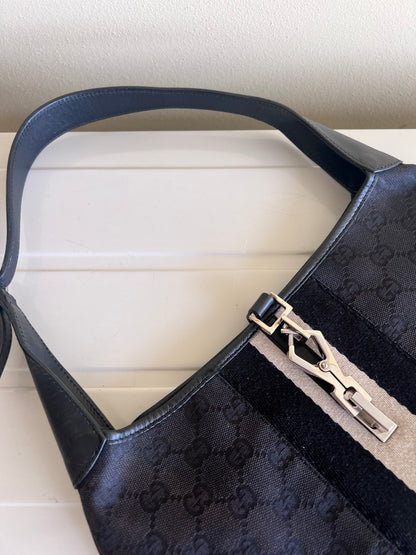 Gucci borsa a tracolla Jackie in tela GG Sherry Line