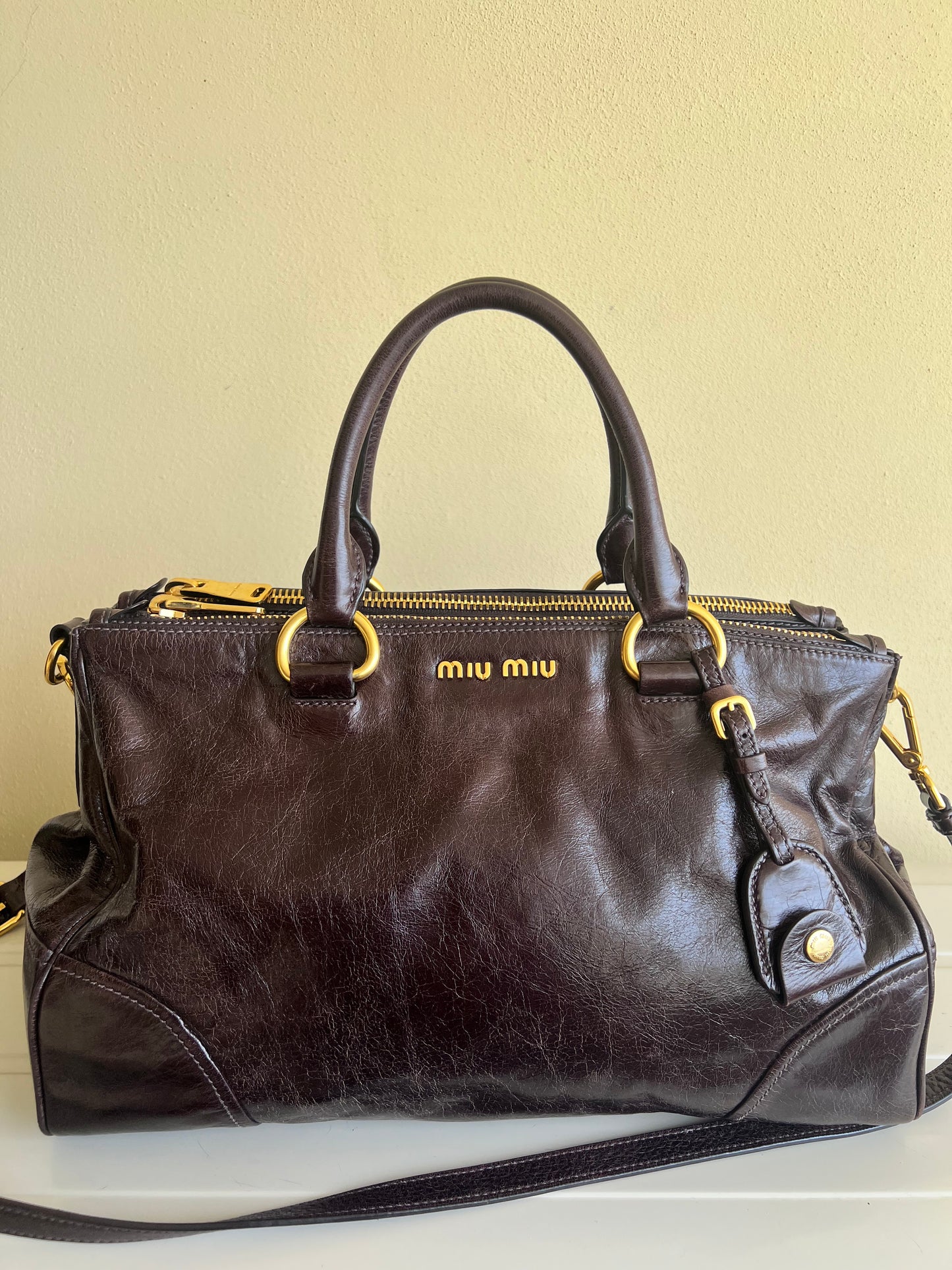 Miu Miu Tote bag Vitello Lux
