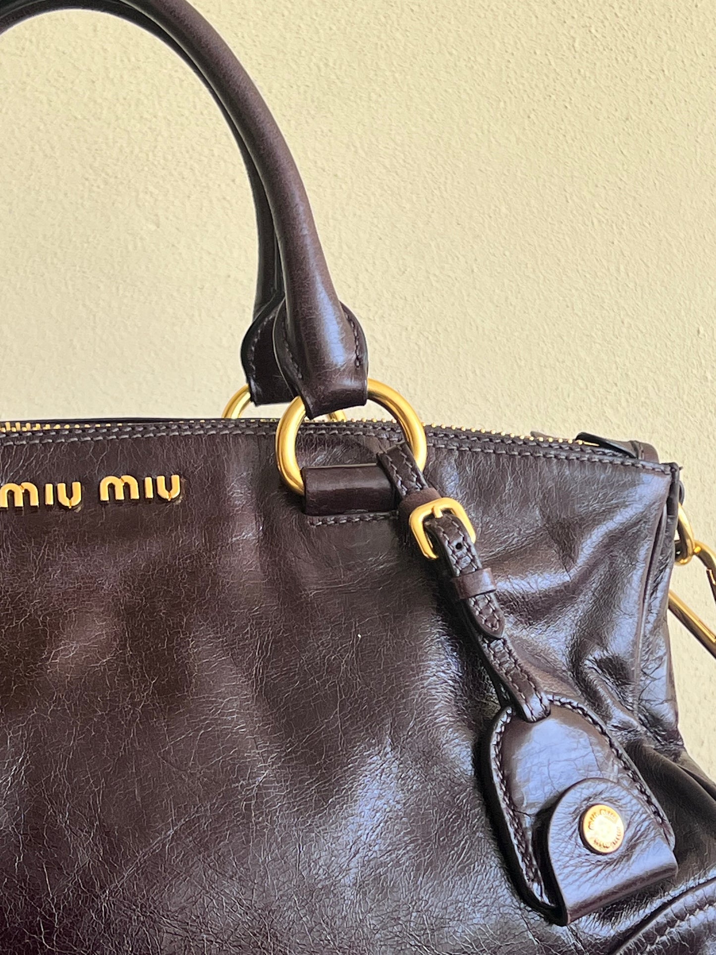 Miu Miu Tote bag Vitello Lux