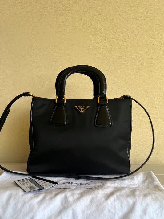 Prada tote Nylon e Saffiano