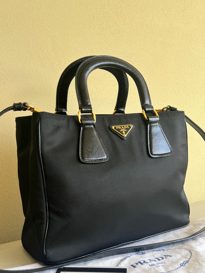 Prada tote Nylon e Saffiano