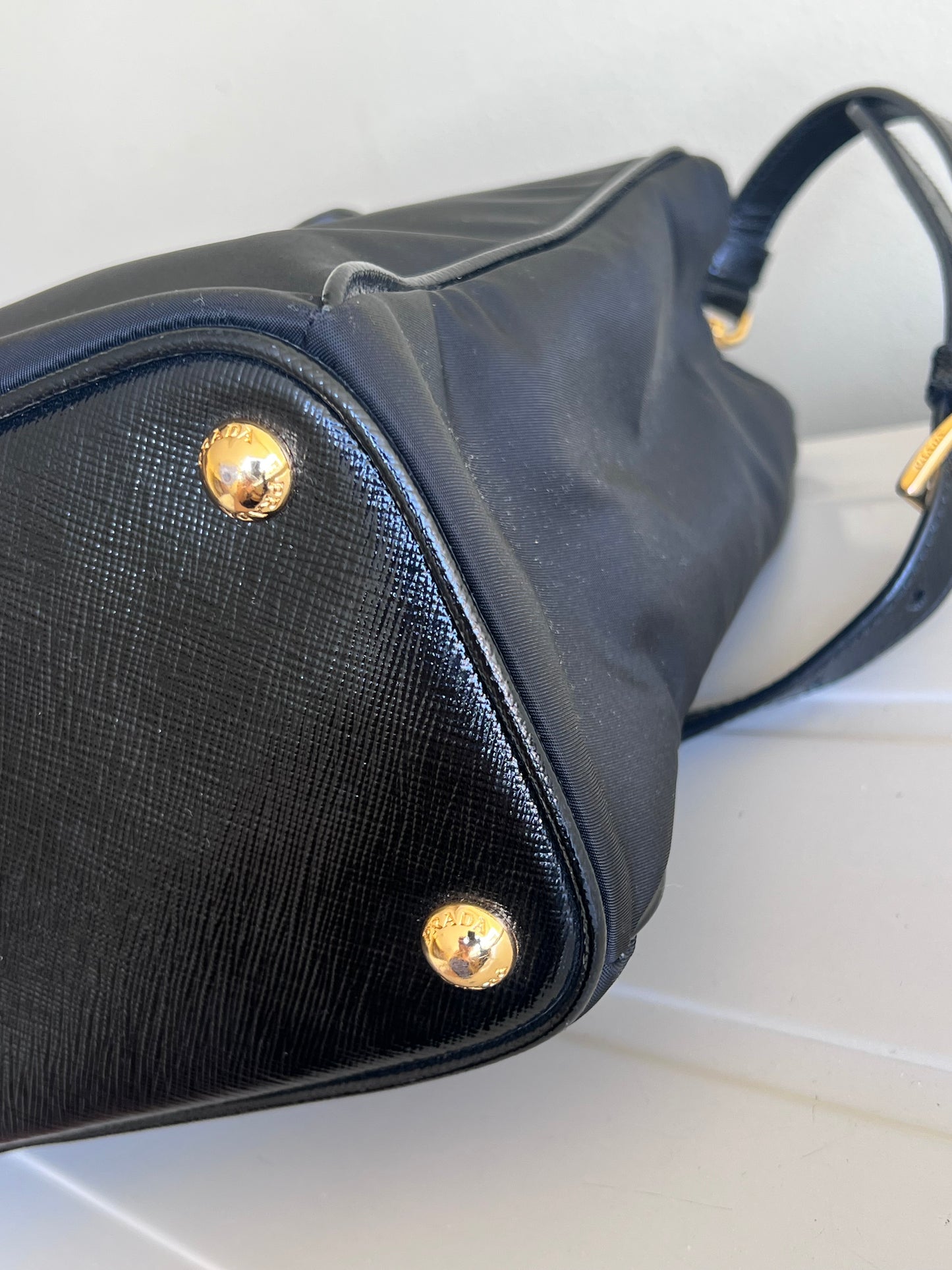 Prada tote Nylon e Saffiano