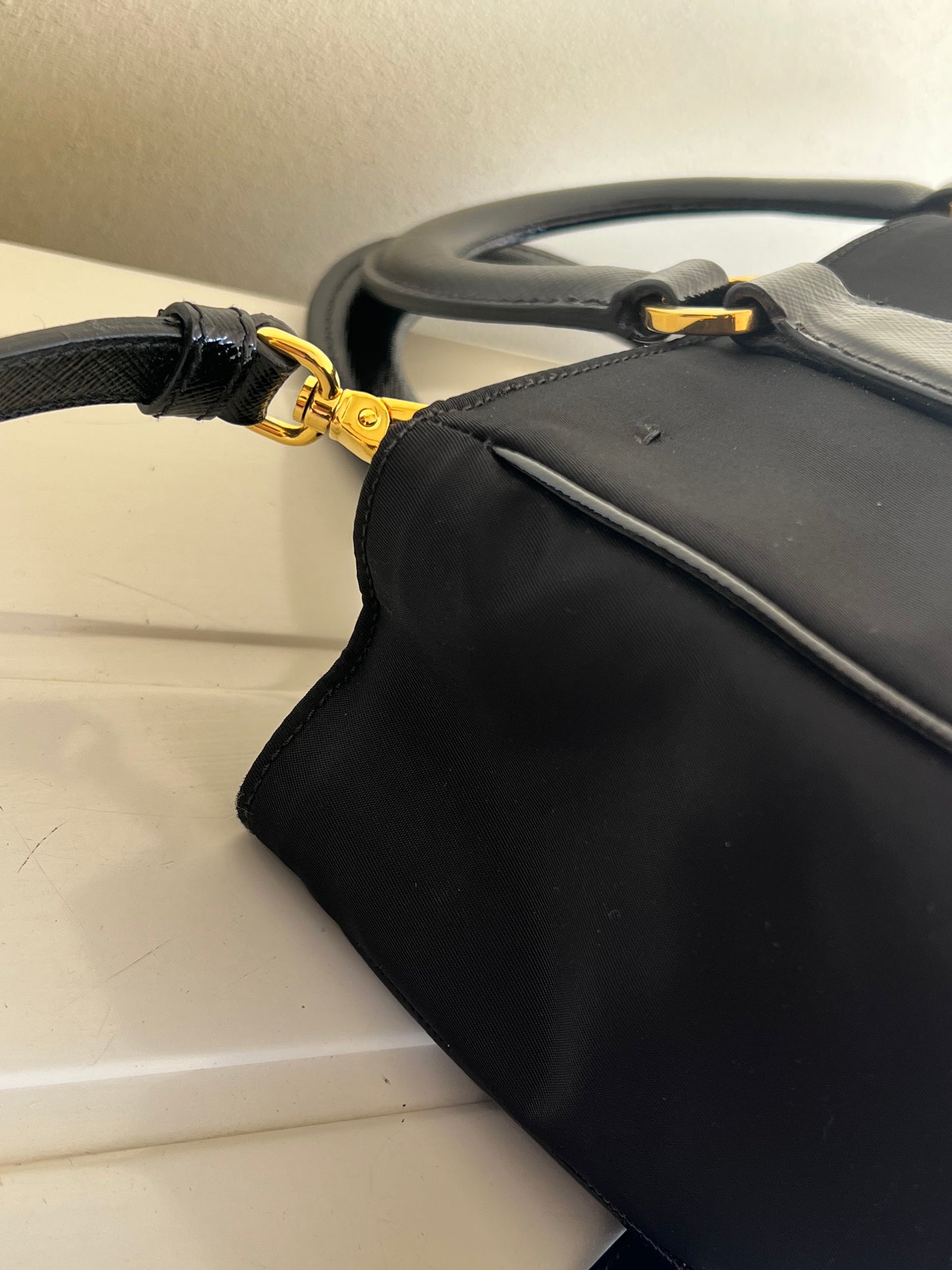 Prada tote Nylon e Saffiano