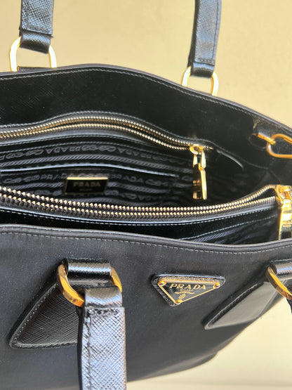 Prada tote Nylon e Saffiano