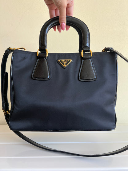 Prada tote Nylon e Saffiano
