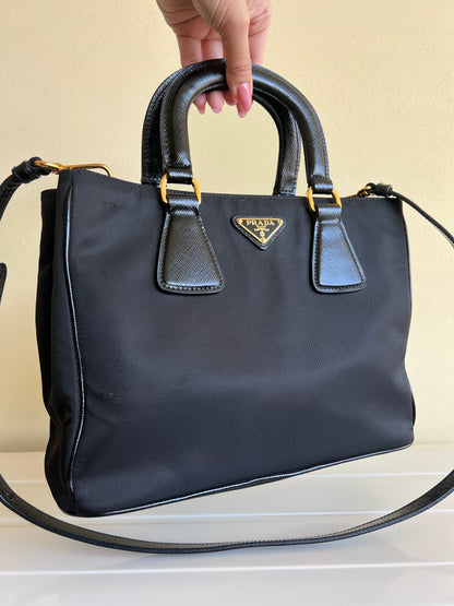 Prada tote Nylon e Saffiano