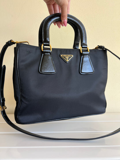 Prada tote Nylon e Saffiano