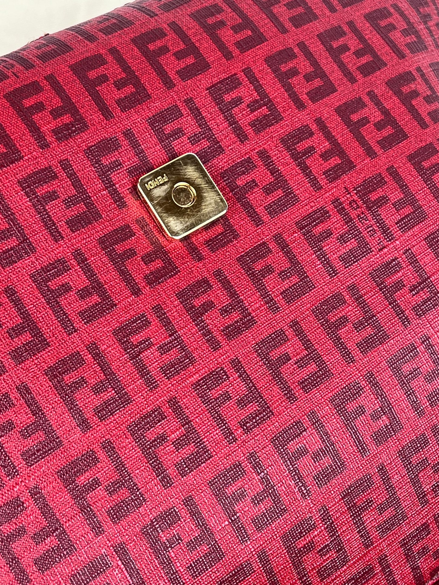 Fendi Baguette Zucchino Rossa