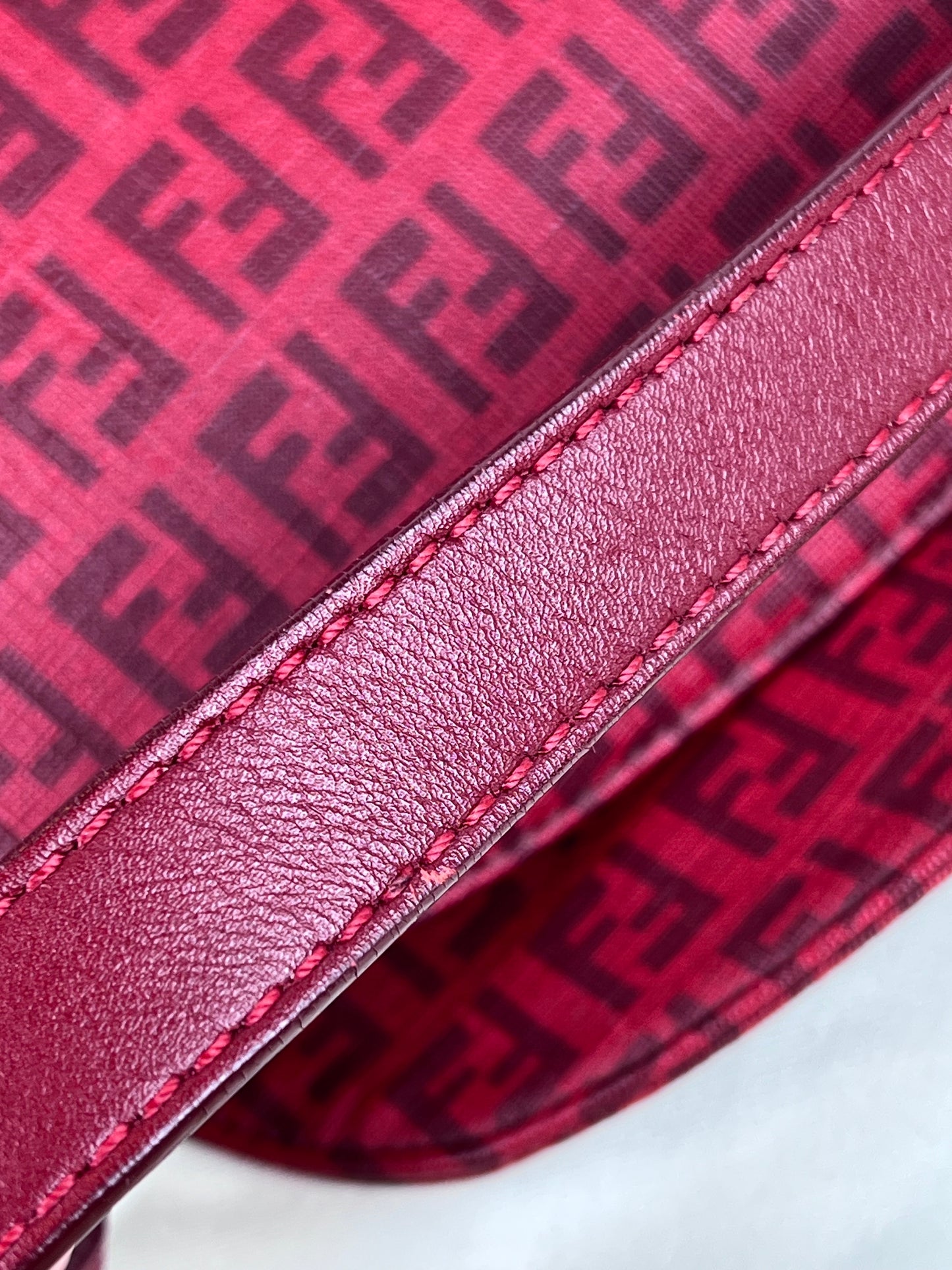 Fendi Baguette Zucchino Rossa